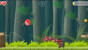 Red Ball 4 Ormanın Derinlikleri (16-25 Level) Kırmızı Top Oyunu Ninja Kareler #3 Mobil Oyunlar