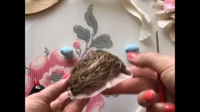 Шляпка "Гнездо" и "Пион" смотреть онлайн