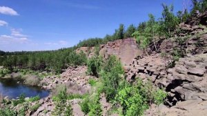 Челябинск Изумрудный карьер средний ярус  15.06.2022г