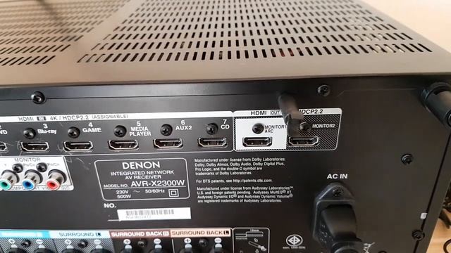 Dolby Atmos Denon AVR-X2300W Receiver & Q Acoustics 3050i Cinema Pack Speakers смотреть онлайн