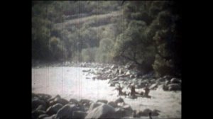 р. Чаткал Западный Тянь-Шань  октябрь 1986 г.