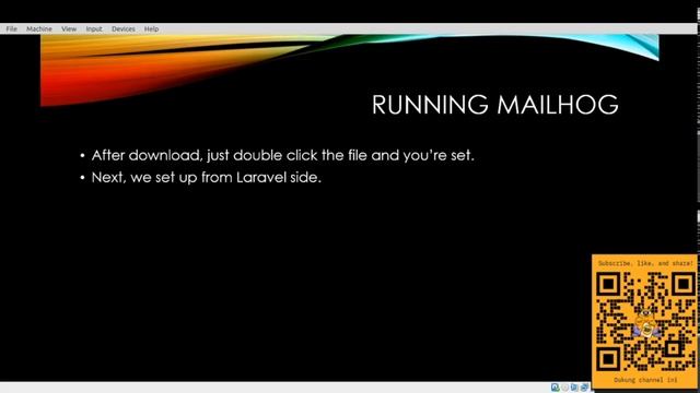 Laravel - Send Email using MailHog смотреть онлайн