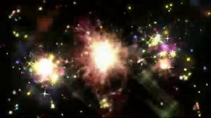 Футаж.  Блеск на чёрном фоне, Бенгальские огни