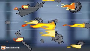 Gladiator fights: Ram vs Trash Monster - Cartoons about tanks