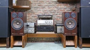 TRIO LS-500 三音路喇叭 +  SANSUI AU-α607 MOS Premium試聽 (二)
