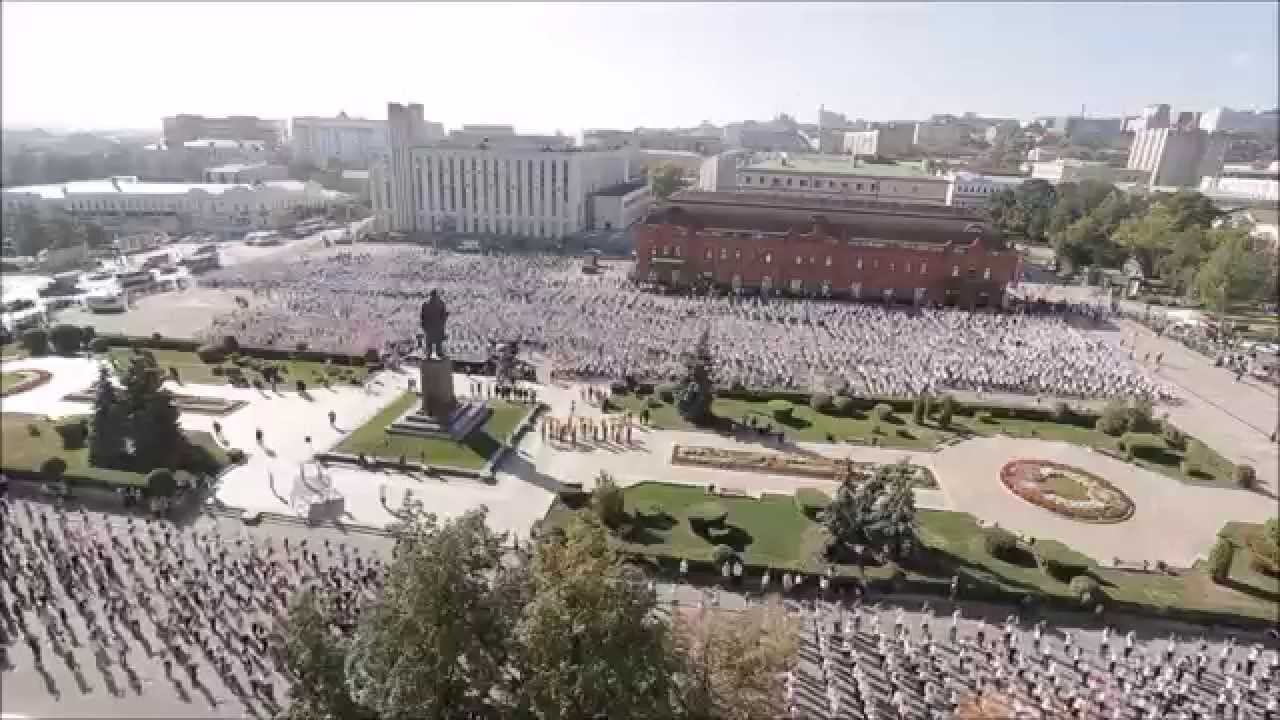 Рекорд России - Самый массовый урок танца