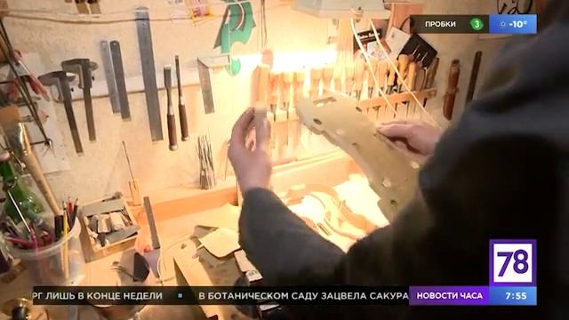 О мастере Дмитрие Волкове на канале 78