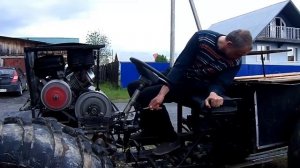 Установка гребного винта на вездеход. Часть 2