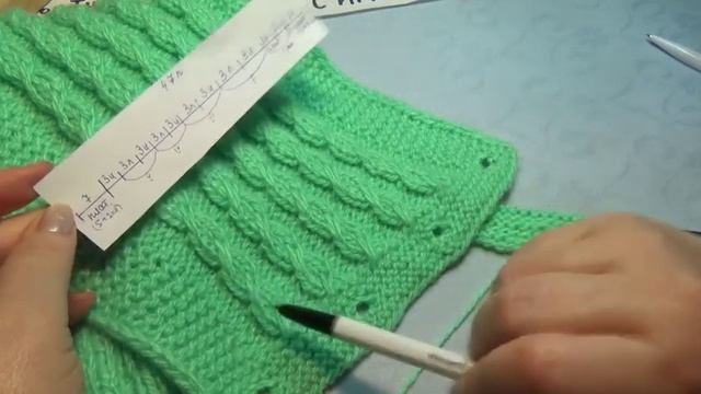 #508 КРАСИВЫЙ ШАРФ СПИЦАМИ НА ПУГОВИЦАХ. МАСТЕР КЛАСС. смотреть онлайн