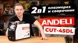 Плазморез и сварочник 2 в 1: Andeli CUT-45DL