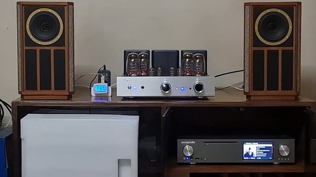 HiFi System. Tannoy Prestige Autograph Mini speakers. Liberty. смотреть онлайн