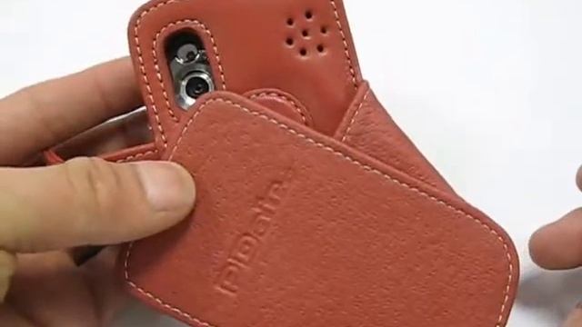 PDair Leather case for HTC Touch/HTC P3450 Book Type (Red) смотреть онлайн