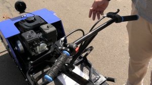 Мотобуксировщик СИГМА S с седельным модулем, двигателем 8 л.с. LIFAN KP230 и вариатором TAV2-30.