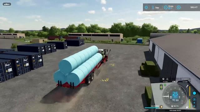 Crop Care, Bale Silage Sales, Contract Sorghum Harvesting | HORSCH AgroVation Farm | FS 22 | ep #02 смотреть онлайн