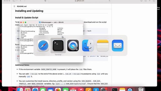 Install (NVM) Node Version Manager Mac смотреть онлайн