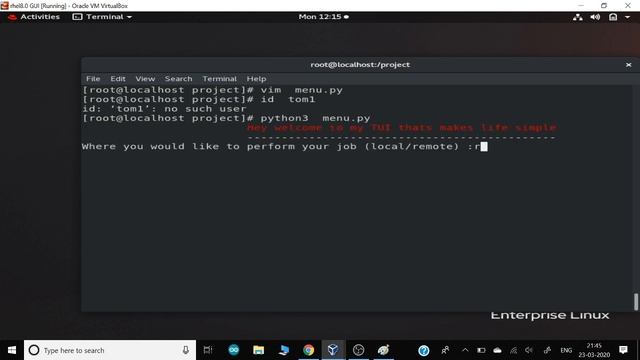 Session 23: Linux and Python Integration Free Global Training on RHCSA Full Course by Mr. Vimal Dag