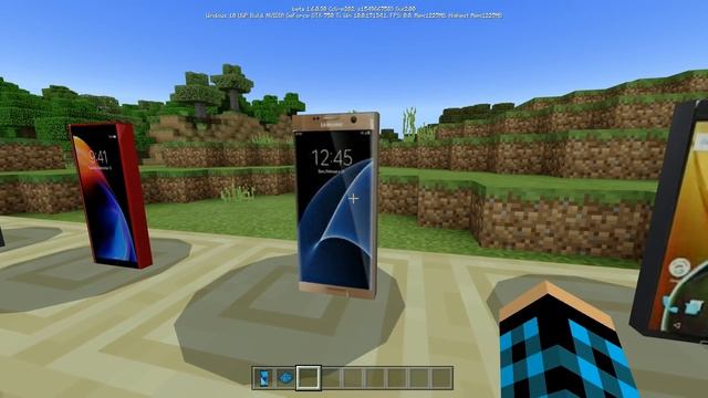Телефоны в Minecraft PE 1.6! iPhone X, Samsung, Honor! смотреть онлайн