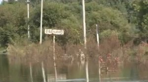 Село Свечино отрезано от мира 18 километровой водной преградой. Спасение инвалида.