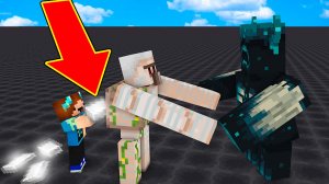 ЧЕЛЛЕНДЖ УБИТЬ ВАРДЕНА НЕ ТРОГАЯ ЕГО! КАК ЛЕГКО УБИТЬ ХРАНИТЕЛЯ? МАЙНКРАФТ БИТВА