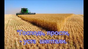 Я в поле вышел утром ранним/// на Жатву