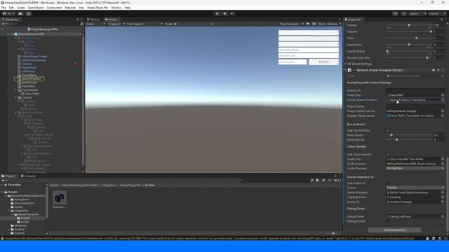 Simple Unity Netcode Multiplayer with NononZone MultiPlayer DevHUD x Ready Player Me Avatar смотреть онлайн