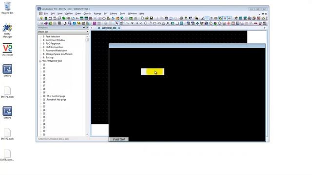 Weintek EasyBuilder Pro tutorial - 8.Customize the display by using Windows - part2 смотреть онлайн