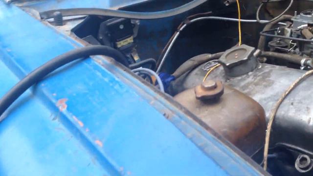 Пикап Иж 2715 Бигфут. Старт на новом двухконтурном зажигании. смотреть онлайн