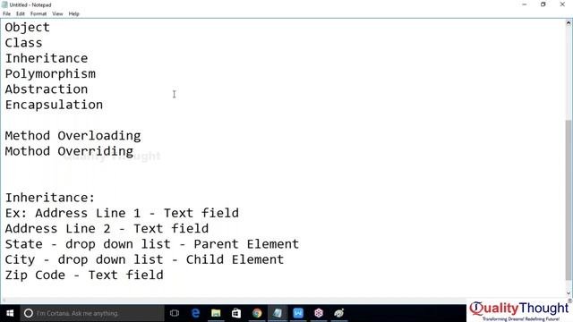 OOPS Concepts In Java with Examples - Selenium with Java Tutorial for Beginners | Session - 08
