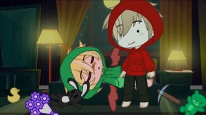 "Goodnight Tommy" // Dream and Tommy BROTHER au // mini skit // (TW: Blood)