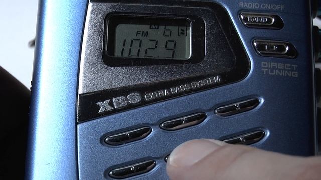 Плеер Panasonic RQ-E27V - прием FM-радио смотреть онлайн