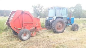 Работа пресс-подборщик KRONE KR150 (крона)