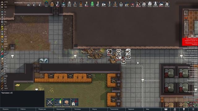 RIMWORLD s4 #21 Оживший мертвец