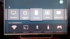 Сони Бравиа голосовой поиск без ПДУ One-Flick с тачпадом (Sony BRAVIA Android TV)