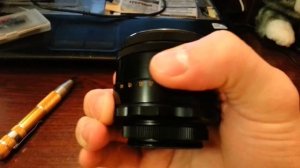 объектив Гелиос 44-2 с переходным кольцом для Canon EOS