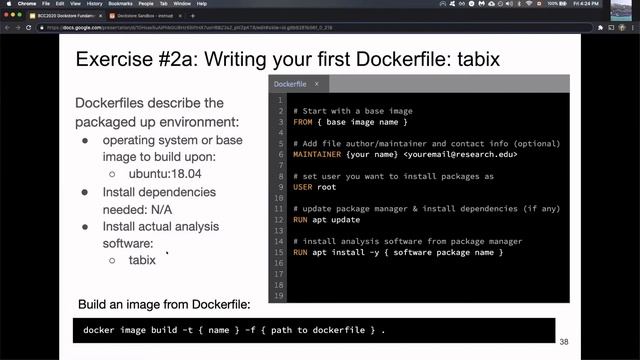 Exercise: Writing a Dockerfile for Tabix смотреть онлайн