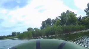 Карнауховка, прогулка по реке Днепр