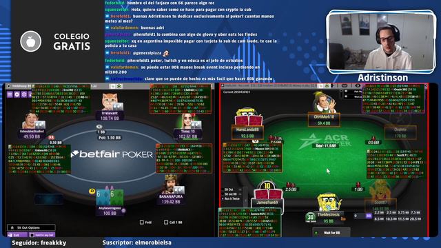 High Stakes Live Session: Adristinson jugando NL1k+ смотреть онлайн