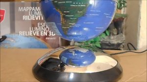 Левитирующий глобус с физической картой Земли / Интернет-магазин М-Глобе