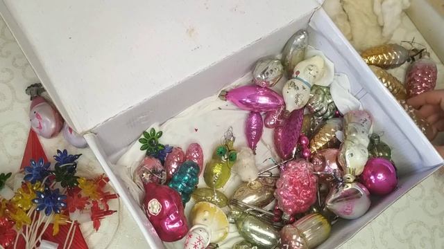 Елочные игрушки СССР Подарок! смотреть онлайн