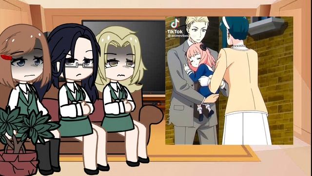 yor coworkers react to../коллеги йор реагируют на.. spy x family смотреть онлайн