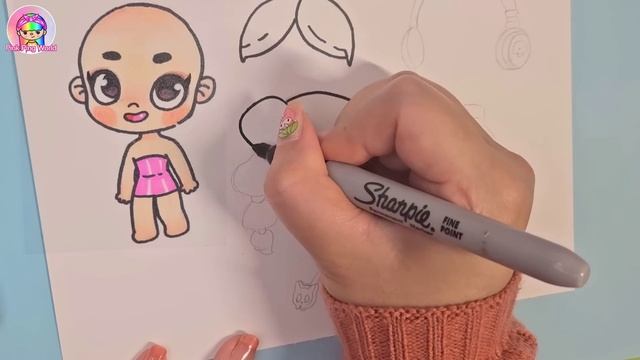 Paper Diy✨Blind Bag Unboxing #outfits #avatarworld #tocaboca #roblox #newjeans смотреть онлайн