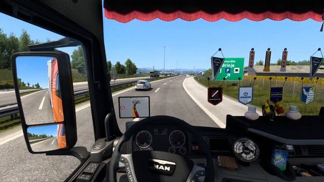 [G29] ETS2 (4K 60FPS) | PROMODS | MAN TGX E6 480 | ZADAR ?? - LJUBLJANA ?? смотреть онлайн
