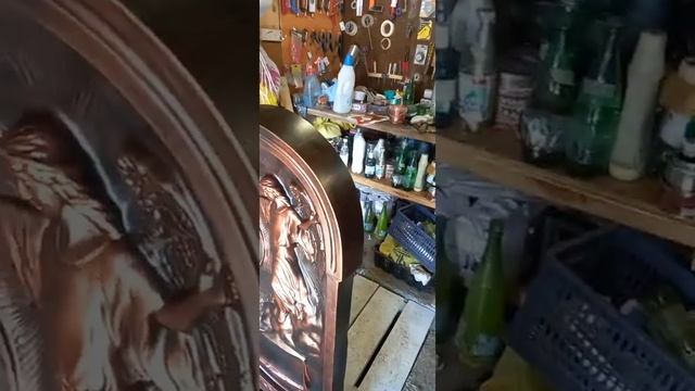 Покраска памятника. цвет МЕДЬ. смотреть онлайн