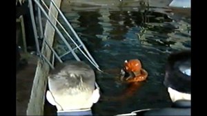 Тренировка по легководолазной подготовке экипажа. Гремиха. 2001 год.