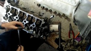 Ремонт MR20DE кашкай 1 часть разборка
