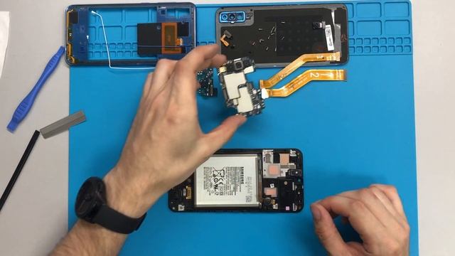 Разборка Samsung S6 G920 Замена дисплея Samsung S6 G920 : от Get service - YouTu