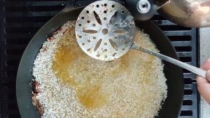 Плов в казане на газовом гриле. Всего за 4 часа