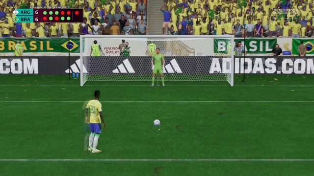 MESSI VS NEYMAR FIFA 23 ARGENTINA VS BRAZIL FIFA WORLD CUP FINAL PENALTY SHOOTOUT смотреть онлайн