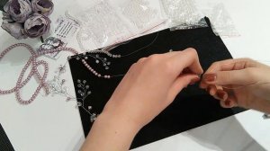 #МК Длинная веточка из проволоки и бусин своими руками / Wire and beads. Tutorial |Jo Handmade