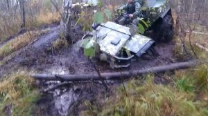 Вездеход БТХ-2 в реальных условиях вездеходтроффи